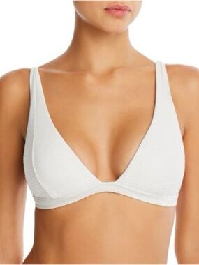 LSPACE Nina Textured Bikini Top